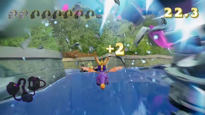 Fly through the gates and then head to the opposite passage - there, you will be able to continue flying through the arches - Wild Flight | Spyro The Dragon Walkthrough - Beast Makers - Spyro Reignited Trilogy Guide