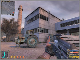 4 - This is the large entrance which leads to a short tunnel - Detailed map - Agroprom Research Institute - S.T.A.L.K.E.R.: Shadow of Chernobyl - Game Guide and Walkthrough