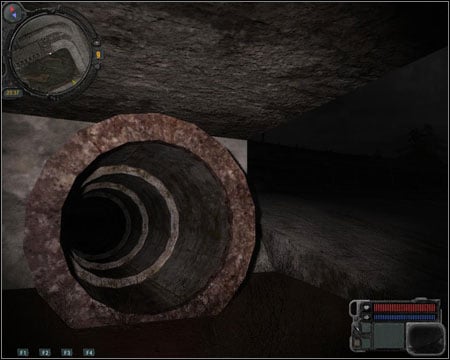 In order to get upstairs, choose the furthest ladder - Walkthrough - Zaton Quests - Part 1 - Walkthrough - S.T.A.L.K.E.R.: Call of Pripyat - Game Guide and Walkthrough