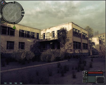 7) Yubileiny Service Center - location from mission 7 (Laboratory X8), full of zombies and Monolith soldiers - Walkthrough - Pripyat - Map - Walkthrough - S.T.A.L.K.E.R.: Call of Pripyat - Game Guide and Walkthrough