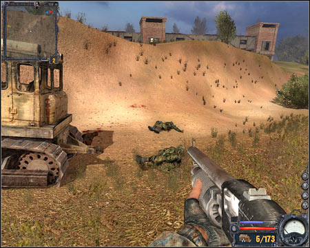 4) Southern farm - You won't find anyone here when you explore the farm for the first time - The Dark Valley - Maps - part 2 - Walkthrough - S.T.A.L.K.E.R.: Clear Sky - Game Guide and Walkthrough