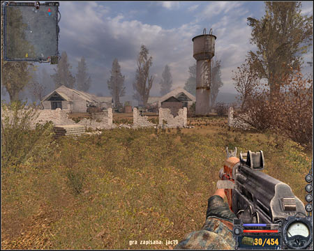 5) Southern checkpoint - I guess you won't be surprised to find some Freedom units here - The Dark Valley - Maps - part 2 - Walkthrough - S.T.A.L.K.E.R.: Clear Sky - Game Guide and Walkthrough