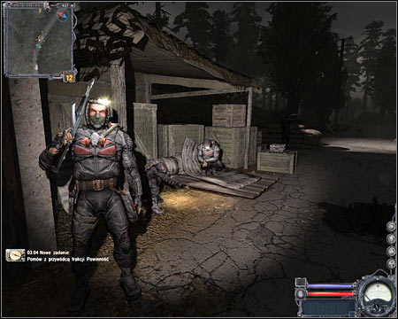 2) Crossroads - You will find a lot of vehicles here, however you don't have to inspect them - Agroprom Institute - Maps - part 1 - Walkthrough - S.T.A.L.K.E.R.: Clear Sky - Game Guide and Walkthrough