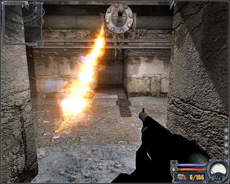 You should start encountering mutants in a short while (jumpers - to be more precise) - Agroprom Sewers - Quests - part 1 - Walkthrough - S.T.A.L.K.E.R.: Clear Sky - Game Guide and Walkthrough