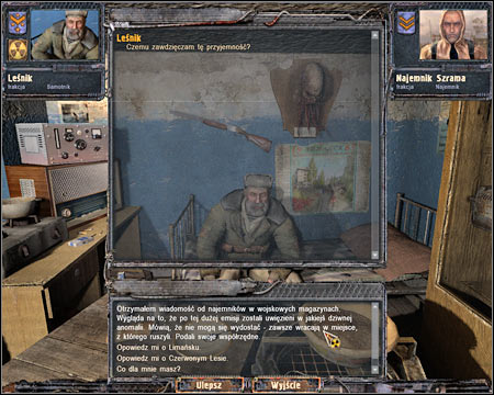 1 - Red Forest - Quests - part 3 - Walkthrough - S.T.A.L.K.E.R.: Clear Sky - Game Guide and Walkthrough