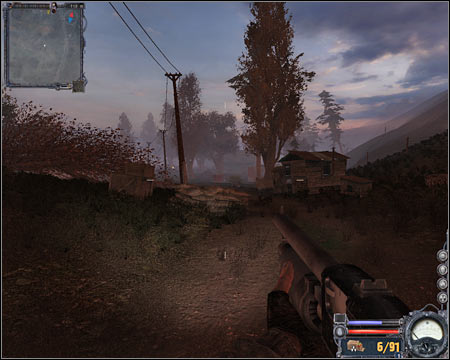 4) Checkpoint in the south-west - You will encounter a small group of allied units here as well - Army Warehouses - Map - part 1 - Walkthrough - S.T.A.L.K.E.R.: Clear Sky - Game Guide and Walkthrough