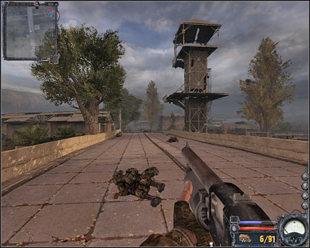 7) Swamps - Thankfully, you don't have to explore the swamps if you don't want to - Army Warehouses - Map - part 2 - Walkthrough - S.T.A.L.K.E.R.: Clear Sky - Game Guide and Walkthrough