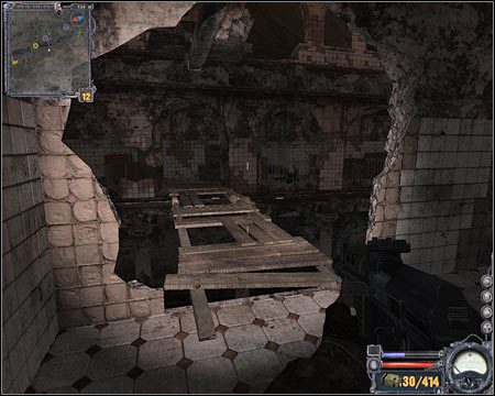 Now you'll finally have a chance to focus on getting rid of an enemy sniper - Hospital - Quests - part 1 - Walkthrough - S.T.A.L.K.E.R.: Clear Sky - Game Guide and Walkthrough