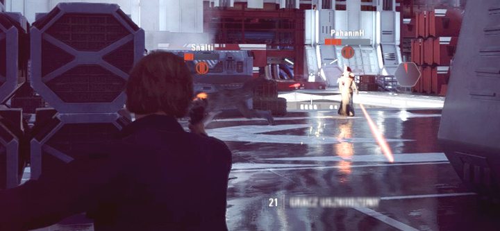 A deflected blaster shot can hit you or your allies. - Battlefront 2: Game modes - Tips and advise - Star Wars Battlefront 2 Game Guide