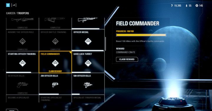 You can check your Milestones progress by checking Career tab. - Battlefront 2: Milestones, Online modes rewards - Tips and advise - Star Wars Battlefront 2 Game Guide