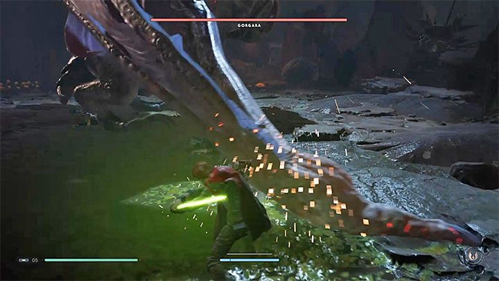 For the record, Gorgara will appear after you get to the Witches Horn cave on Dathomir and inspect the corpses found in the cave - Chapter 5 Gorgara and the Tomb of Kujet | Fallen Order Walkthrough - Main Story - Star Wars Jedi Fallen Order Guide