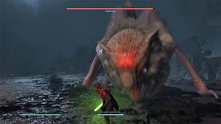 Gorgaras another attack is biting - Chapter 5 Gorgara and the Tomb of Kujet | Fallen Order Walkthrough - Main Story - Star Wars Jedi Fallen Order Guide