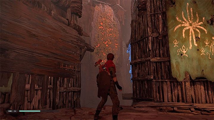 Start your journey to the ruins - go to the place where a fragment of a shelf collapsed earlier under Cal and where he met the mysterious man - Chapter 5 Gorgara and the Tomb of Kujet | Fallen Order Walkthrough - Main Story - Star Wars Jedi Fallen Order Guide