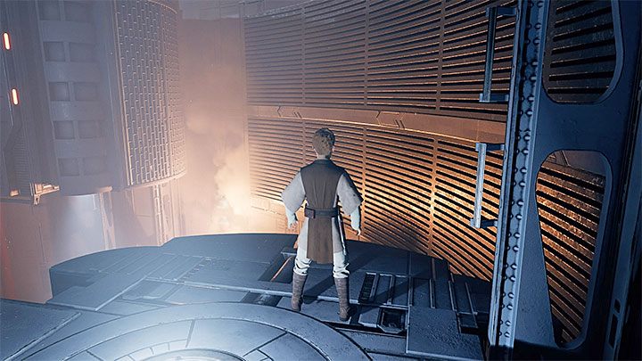 Use the lightsaber to cut all the cables on your way - Chapter 5 Gorgara and the Tomb of Kujet | Fallen Order Walkthrough - Main Story - Star Wars Jedi Fallen Order Guide