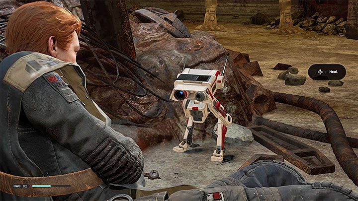 BD-1 has the ability to recover lost health points - How to increase the number of the droids regeneration charges in Fallen Order? - Combat - Star Wars Jedi Fallen Order Guide