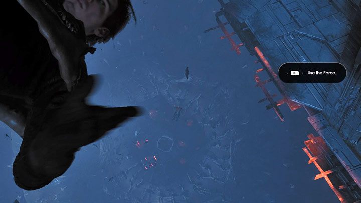 Grab the vertical interactive wall and get to the top - Prologue | Fallen Order Walkthrough - Main Story - Star Wars Jedi Fallen Order Guide