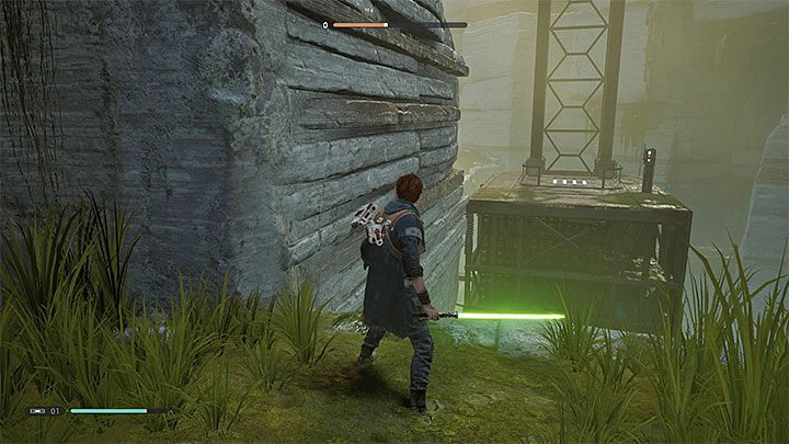 After returning to Bogano, you have to turn around and go to the area from which you came - Chapter 1 Bogano | Fallen Order Walkthrough - Main Story - Star Wars Jedi Fallen Order Guide