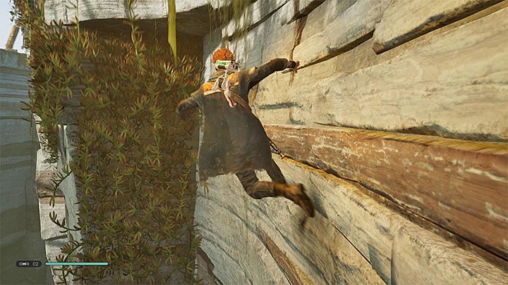 Look at the wall on the right - Chapter 1 Bogano | Fallen Order Walkthrough - Main Story - Star Wars Jedi Fallen Order Guide