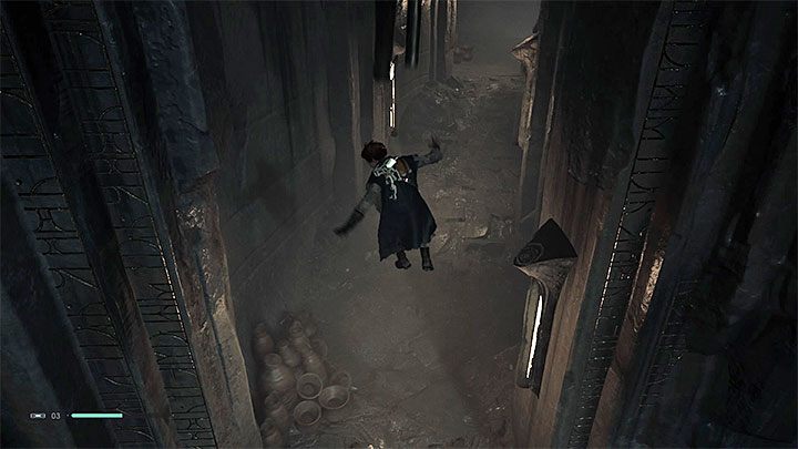 Use the climbing wall and break through small obstacles - Chapter 2 Tomb of Eilram | Fallen Order Walkthrough - Main Story - Star Wars Jedi Fallen Order Guide