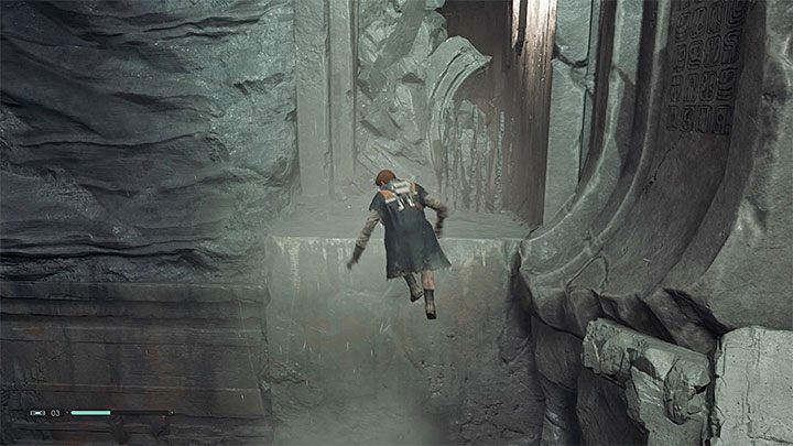 In the new location there is another Tomb Guardian, although the guard will be weakened by exploding Skunguses - Chapter 2 Tomb of Eilram | Fallen Order Walkthrough - Main Story - Star Wars Jedi Fallen Order Guide