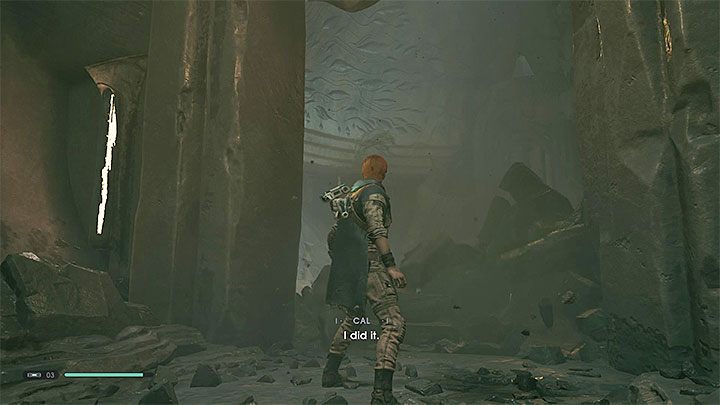 Youll be in a large corridor - Chapter 2 Tomb of Eilram | Fallen Order Walkthrough - Main Story - Star Wars Jedi Fallen Order Guide