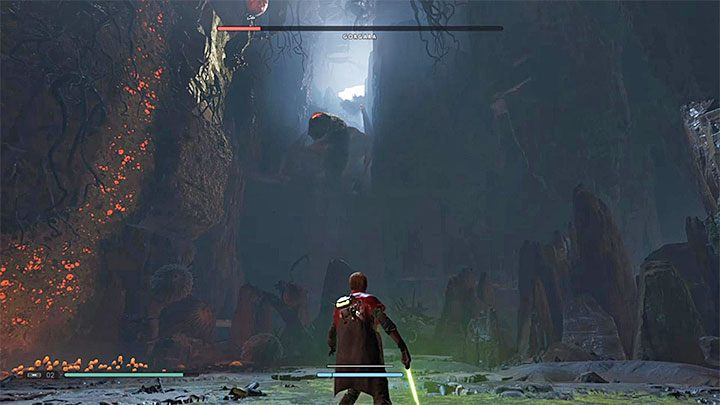 You cant kill Gorgara yet - Gorgara | Fallen Order Boss - Bosses - Star Wars Jedi Fallen Order Guide