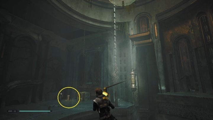 As you continue your exploration, you will return to the main room - Tomb of Miktrull | Jedi Fallen Order Tombs - Tombs - Star Wars Jedi Fallen Order Guide