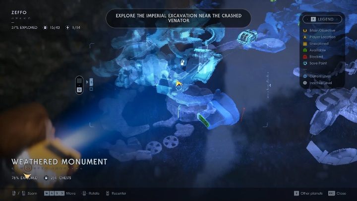 If you dont see a specific on your map but you know that something is there, it means that you havent discovered everything - Exploration in Jedi Fallen Order - Basics - Star Wars Jedi Fallen Order Guide