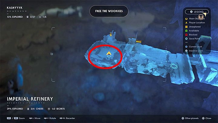 Albino Wyyyschokks lair can be found on the way to the place where the Wookiees are imprisoned - Albino Wyyyschokk (Kashyyyk) | Fallen Order Boss - Bosses - Star Wars Jedi Fallen Order Guide