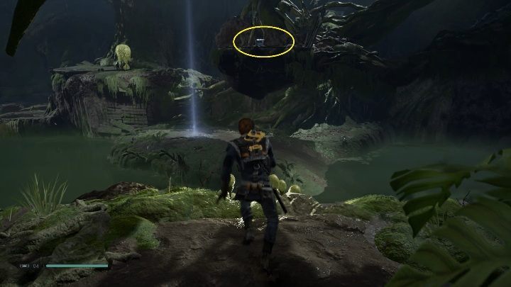 Part of the map: Origin-lake - Boxes in Kashyyyk | Jedi Fallen Order Secrets - Kashyyyk - Star Wars Jedi Fallen Order Guide