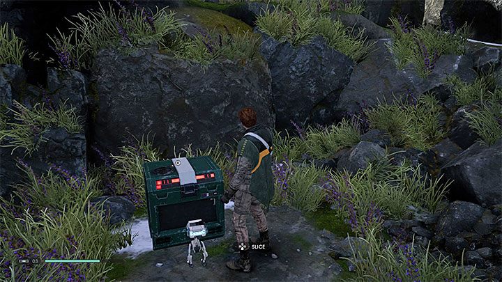 From now on, when you find a locked chest (or a locked terminal), you can press the right button to order BD-1 to open it - Why cant I open a chest in Jedi Fallen Order? - Exploration - Star Wars Jedi Fallen Order Guide