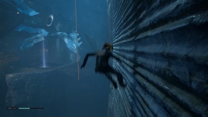 At the end of the way, you have to jump and run on the walls - How to get back to the ship on Zeffo in Jedi Fallen Order? - Exploration - Star Wars Jedi Fallen Order Guide