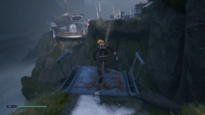 After exiting the last elevator, you will be close to the ship - How to get back to the ship on Zeffo in Jedi Fallen Order? - Exploration - Star Wars Jedi Fallen Order Guide