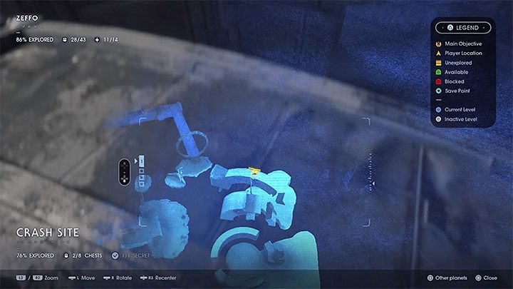 To reach the Venator Wreckage, you must first get to Crash Site - How to get to the Venator Wreckage on Zeffo in Jedi Fallen Order? - Exploration - Star Wars Jedi Fallen Order Guide