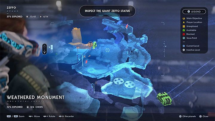 Use Mantis spacecraft to visit the planet Zeffo again - Chapter 3 Return to Zeffo | Fallen Order Walkthrough - Main Story - Star Wars Jedi Fallen Order Guide