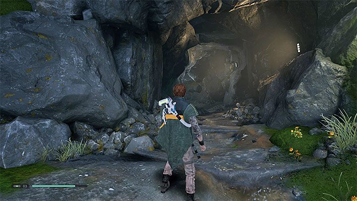 In order to continue the adventure you need to choose the path from the attached picture - it is a mountain path leading to the Imperial Headquarters - Chapter 3 Return to Zeffo | Fallen Order Walkthrough - Main Story - Star Wars Jedi Fallen Order Guide