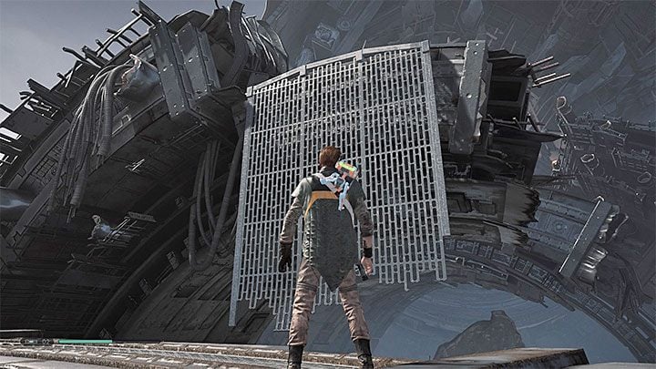 There is a large red barrier in the room, but you can run on the right wall and use the Force Push on the barricade - Chapter 3 Return to Zeffo | Fallen Order Walkthrough - Main Story - Star Wars Jedi Fallen Order Guide