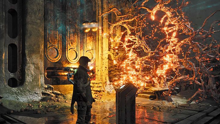 It is located in a large room, where you will have to solve a puzzle (in the final phase of your visit in the tomb) - Chapter 3 Tomb of Miktrull | Fallen Order Walkthrough - Main Story - Star Wars Jedi Fallen Order Guide