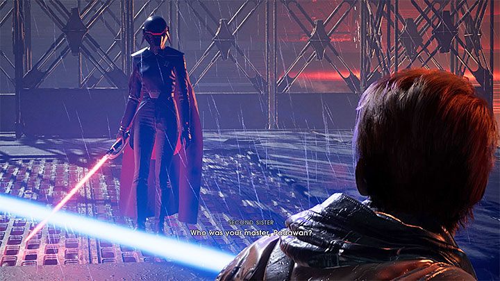 The first confrontation with the Second Sister takes place in the final part of the prologue - Star Wars Jedi Fallen Order Guide