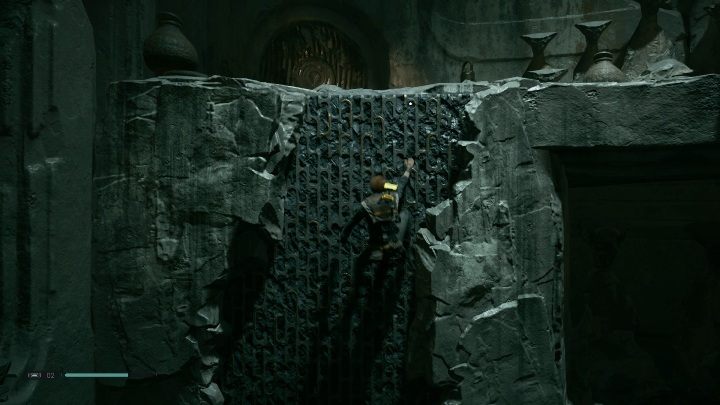 When you reach the next room, you have to go up to the top floor - Tomb of Eilram | Jedi Fallen Order Tombs - Tombs - Star Wars Jedi Fallen Order Guide