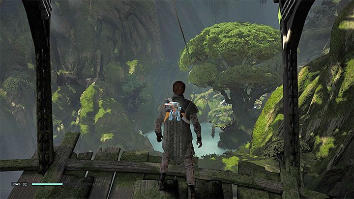 Head to the tower, which was captured by the aforementioned enemies with launchers - Chapter 4 Return to Kashyyyk | Fallen Order Walkthrough - Main Story - Star Wars Jedi Fallen Order Guide