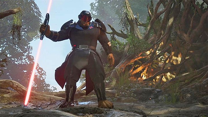 The second phase of the fight with the Ninth Sister starts when she loses about 1/3 of the health - Chapter 4 The Ninth Sister and leaving Kashyyyk | Fallen Order Walkthrough - Main Story - Star Wars Jedi Fallen Order Guide