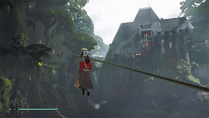 A meditation spot is near the place where you fought the boss - Chapter 4 The Ninth Sister and leaving Kashyyyk | Fallen Order Walkthrough - Main Story - Star Wars Jedi Fallen Order Guide