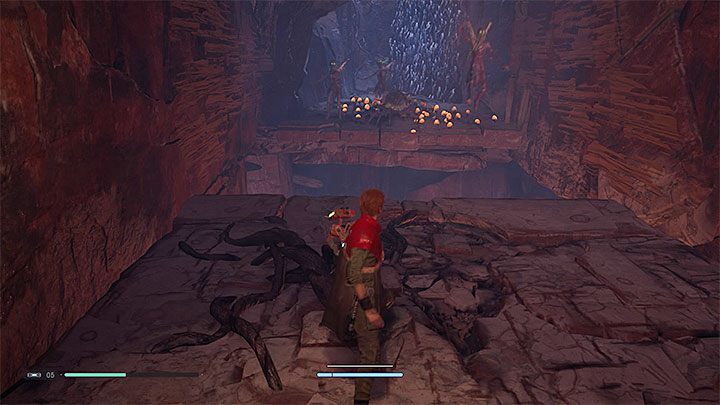 Start walking on a narrow branch - Chapter 5 Dathomir | Fallen Order Walkthrough - Main Story - Star Wars Jedi Fallen Order Guide