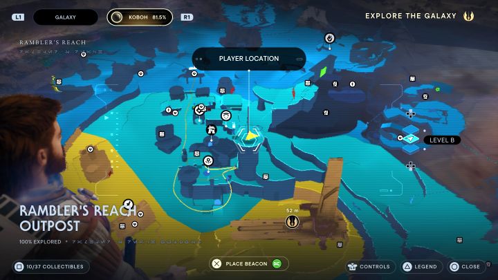 Location: Koboh - Rambler' - Star Wars Jedi Survivor: All Force Tears - Unique Collectibles - Star Wars Jedi Survivor guide