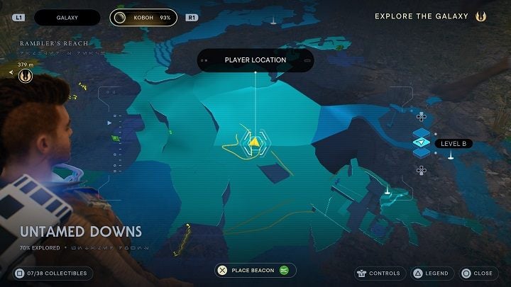 This Seed Pod is relatively close - Jedi Survivor: Untamed Downs - list of secrets (part 1) - Koboh - Star Wars Jedi Survivor guide