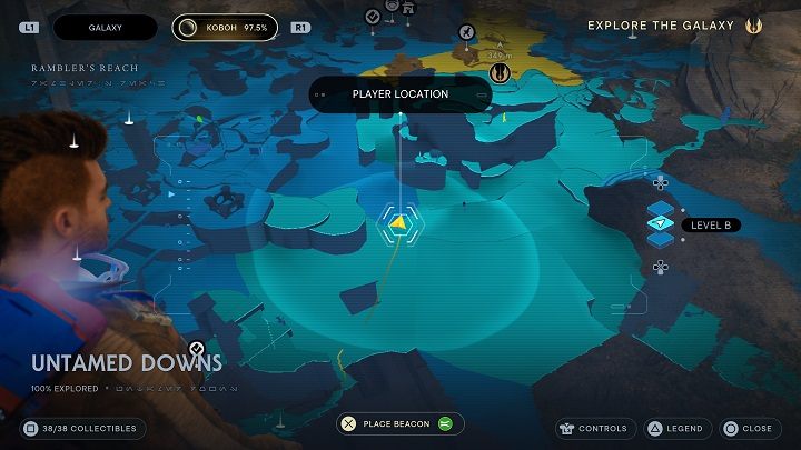 To get the final find, you need to visit the wreck in Untamed Downs - Jedi Survivor: Alignment Control Center - list of secrets - Koboh - Star Wars Jedi Survivor guide