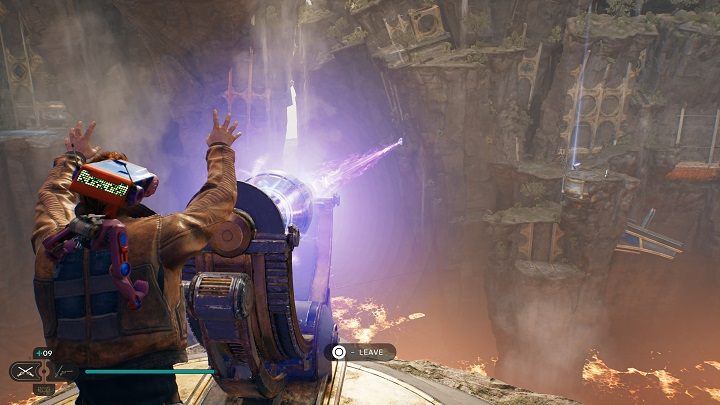 After collecting the Essence, take the orb and place it once again in the amplifier by the edge - Jedi Survivor: Devastated Settlement - list of secrets (part 2) - Koboh - Star Wars Jedi Survivor guide