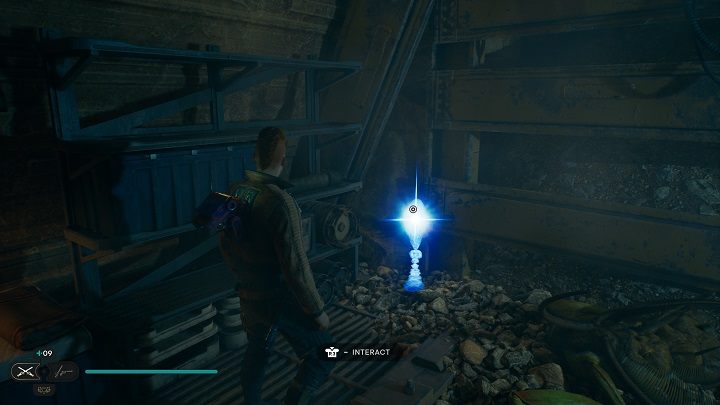 The essence is in the same room - Jedi Survivor: Ramblers Reach Outpost - list of secrets (part 2) - Koboh - Star Wars Jedi Survivor guide