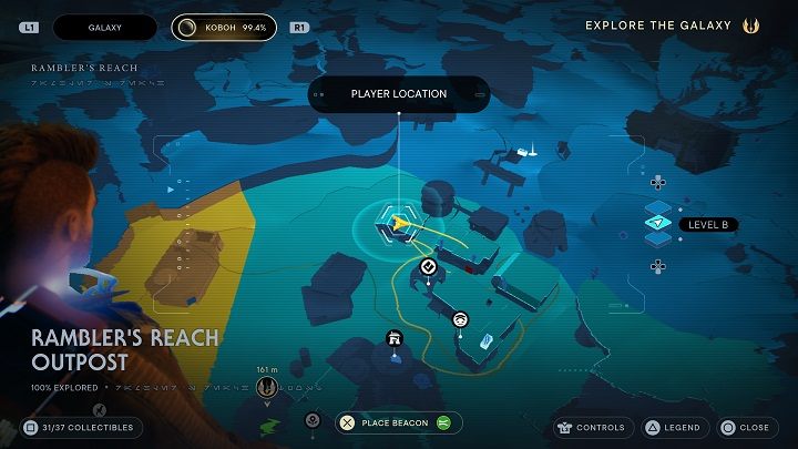 Inside you'll find the Essence - Jedi Survivor: Ramblers Reach Outpost - list of secrets (part 2) - Koboh - Star Wars Jedi Survivor guide